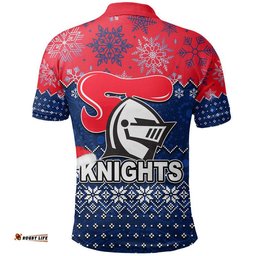Knights Rugby Polo Shirt Christmas 2022 Amazing Aussie
