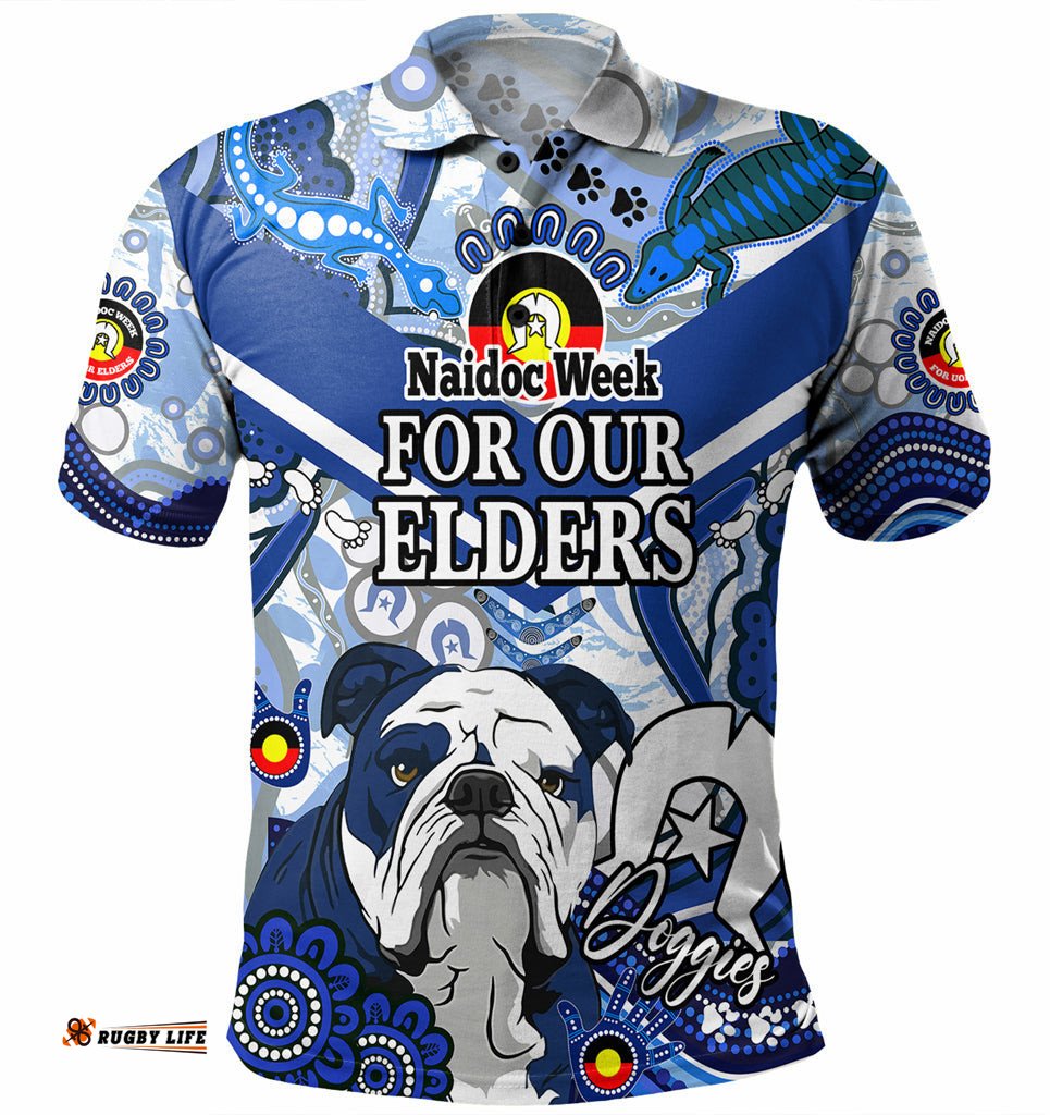 Australia Naidoc Week City of Canterbury Bankstown Custom Polo Shirt - Naidoc Week Doggies Polo Shirt Amazing Aussie
