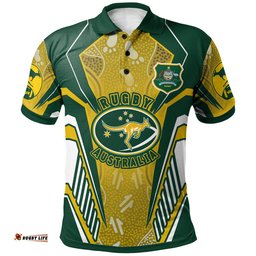 Wallabies Rugby Championship Polo Shirt - Custom Wallabies Super Squad Sport Style Aboriginal Polo Shirt Amazing Aussie