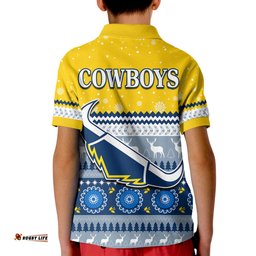 Cowboys Aboriginal Polo Shirt Christmas North Queensland Amazing Aussie