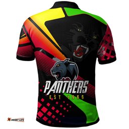Panthers Rugby Polo Shirt - Custom Final Series Champions Panthers Rugby League Player And Number Polo Shirt Amazing Aussie