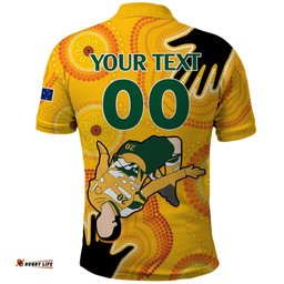 Custom Sam Kerr Matildas Polo Shirt Australia Soccer World Cup 2023 Quater-Final