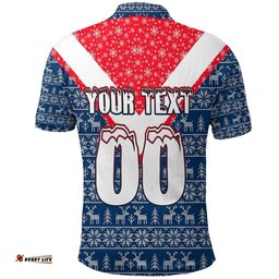 Custom Vibe Hoodie Clothing - Sydney Roosters Aboriginal Tattoo Polo Shirts Amazing Aussie