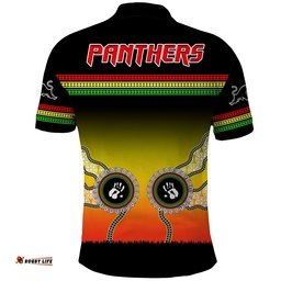 Panthers Polo Shirt Go The Mighty Penrith Aboriginal Amazing Aussie