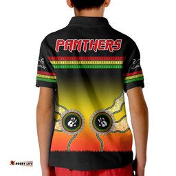 Panthers Polo Shirt Go The Mighty Penrith Aboriginal Amazing Aussie