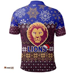 Lions Polo Shirt Christmas 2022 Amazing Aussie