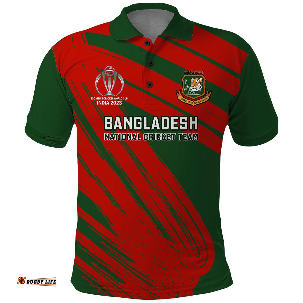 Bangladesh Cricket Polo Shirt 2023 Go Champions World Cup