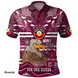Australia Sydney's Northern Beaches Naidoc Week Custom Polo Shirt - For Our Elders Home Jersey Polo Shirt Amazing Aussie