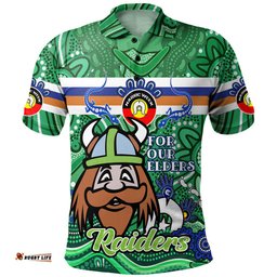 Australia Canberra City Naidoc Week Custom Polo Shirt - For Our Elders Home Jersey Polo Shirt Amazing Aussie