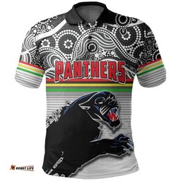 Custom Personalised Panthers Rugby Champions 2022 Indigenous Basic Style Polo Shirt Amazing Aussie