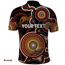 Custom NAIDOC Week 2023 Polo Shirt Indigenous Tribal Ver.01