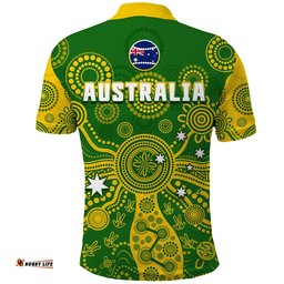 Cricket Australia Polo Shirt Aussie 2022 Indigenous Special Version 2 Amazing Aussie