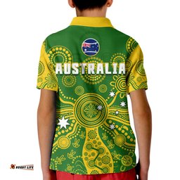 Cricket Australia Polo Shirt Aussie 2022 Indigenous Special Version 2 Amazing Aussie