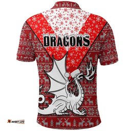 Vibe Hoodie Clothing - St. George Illawarra Dragons Christmas Polo Shirts Amazing Aussie