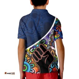 Parramatta Eels Polo Shirt Eels Indigenous Aboriginal Amazing Aussie