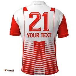 Custom Text And Number Dolphins Rugby Polo Shirt Sporty Simple Style 2023