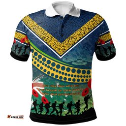 Australia Parramatta Anzac Polo Shirt - Custom Parramatta Remember Polo Shirt Amazing Aussie