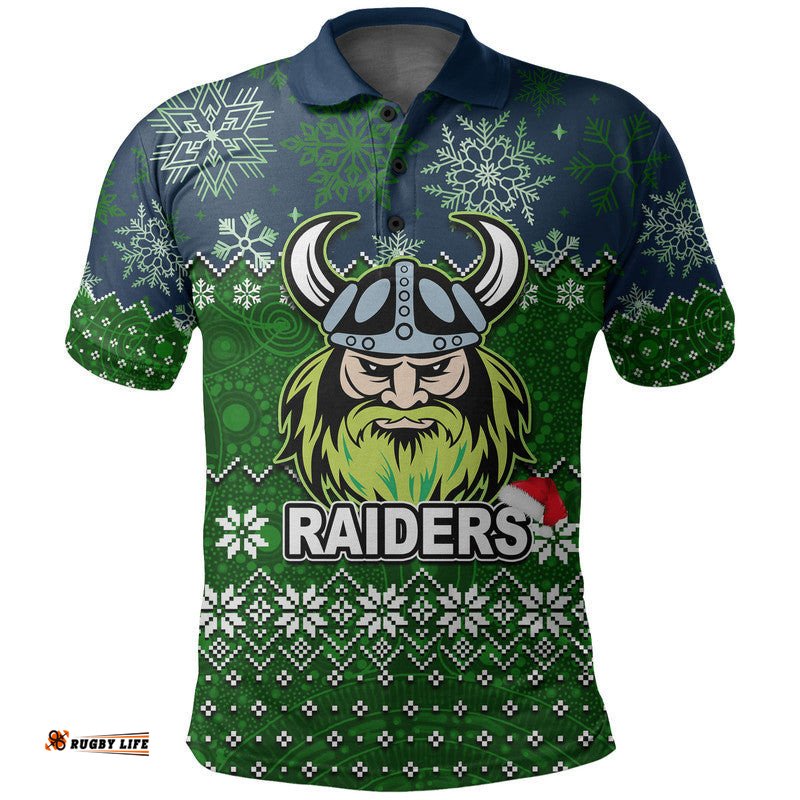 Raiders Rugby Polo Shirt Christmas 2022 Amazing Aussie
