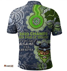 Australia Canberra City Custom Polo Shirt - 2023 Champs Polo Shirt Amazing Aussie