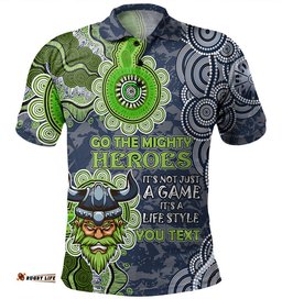 Australia Canberra City Custom Polo Shirt - 2023 Champs Polo Shirt Amazing Aussie