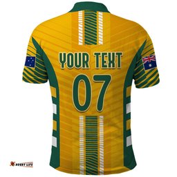 Custom Australia Matildas Polo Shirt Sam Kerr Legend