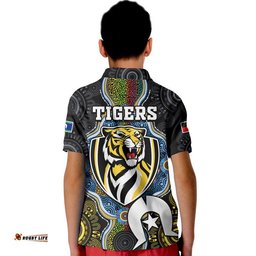 Richmond Tigers Football NAIDOC Week Polo Shirt Indigenous Amazing Aussie