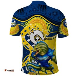 Eels Mascot NRL Polo Shirt NAIDOC