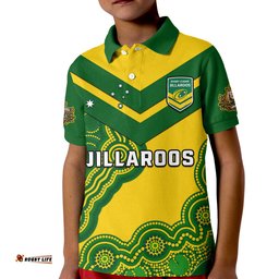 Australia Rugby Polo Shirt Jillaroos Champions Indigenous Yellow Style Amazing Aussie