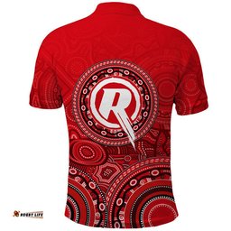 Melbourne Renegades Indigenous Aboriginal Arts Polo Shirt Amazing Aussie