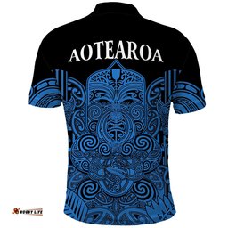 New Zealand Tiki Rugby Polo Shirt NZ Maori Koru Pattern Ver.05 Amazing Aussie
