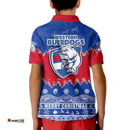 Bulldogs Unique Winter Season Polo Shirt Dogs Merry Christmas Amazing Aussie