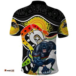 Panthers Mascot NRL Polo Shirt NAIDOC