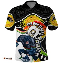 Panthers Mascot NRL Polo Shirt NAIDOC