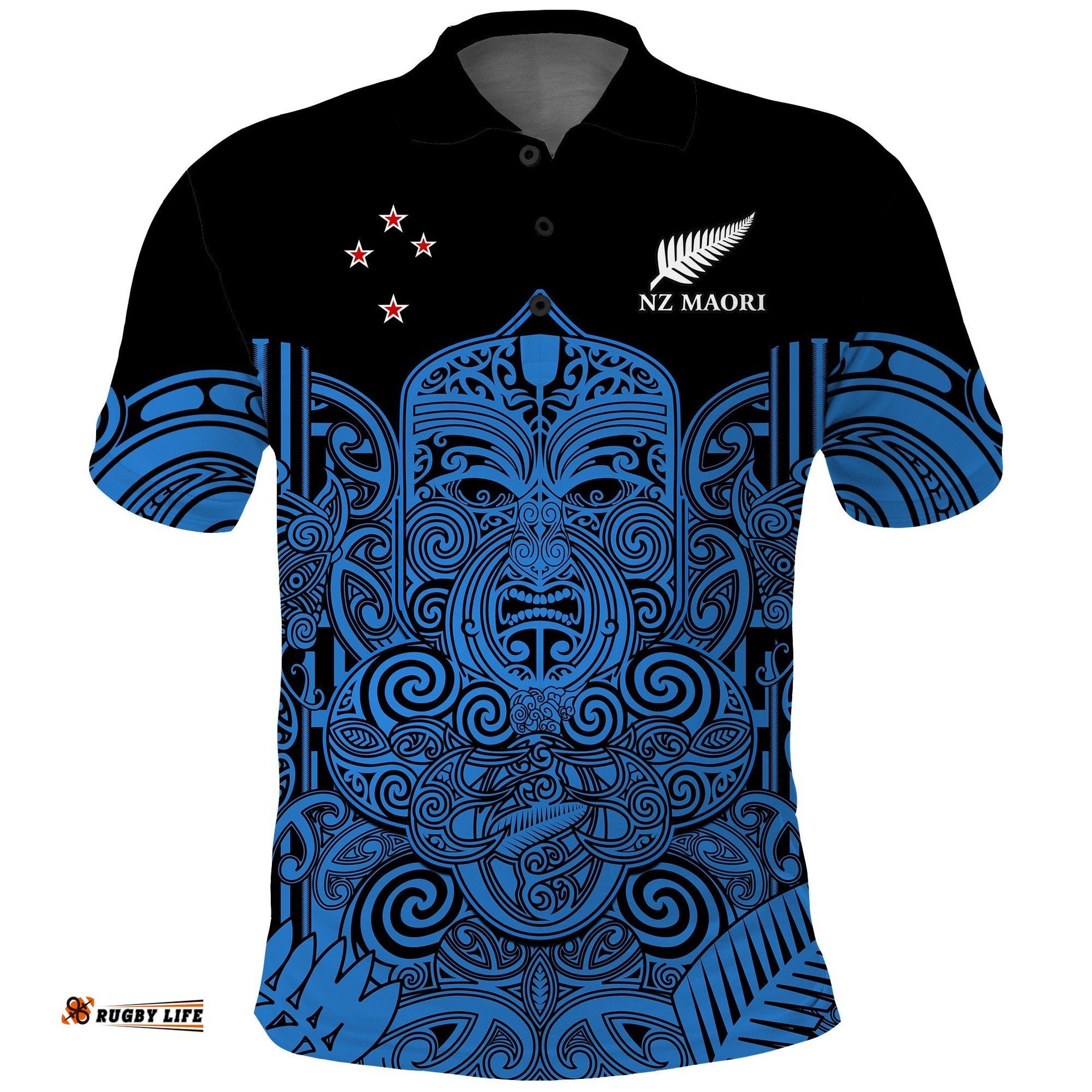 Custom Text And Number New Zealand Tiki Rugby Polo Shirt NZ Maori Koru Pattern Ver.05 Amazing Aussie