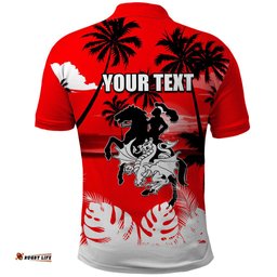 NRL Dragons Polo Shirt Summer Vibe Style