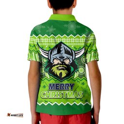 Canberra The Green Machine Raiders Aboriginal Christmas Vibe Polo Shirt Amazing Aussie
