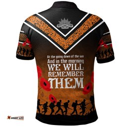 Australia South West Sydney Anzac Custom Polo Shirt - We Will Remember Polo Shirt Amazing Aussie