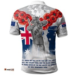 Australia Illawarra and St George Anzac Polo Shirt - Anzac Soldier Polo Shirt Amazing Aussie