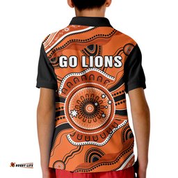 Brisbane Roar Football Polo Shirt Go Lions Aboriginal Amazing Aussie