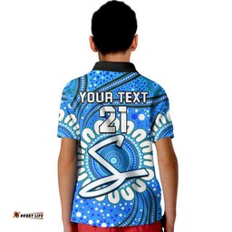 Custom Personalised Adelaide Strikers Cricket Polo Shirt Aboriginal Amazing Aussie