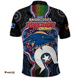 Crows Football NAIDOC Week 2023 Polo Shirt For Our Elders Indigenous Amazing Aussie