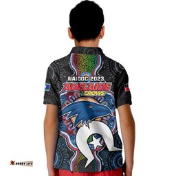 Crows Football NAIDOC Week 2023 Polo Shirt For Our Elders Indigenous Amazing Aussie