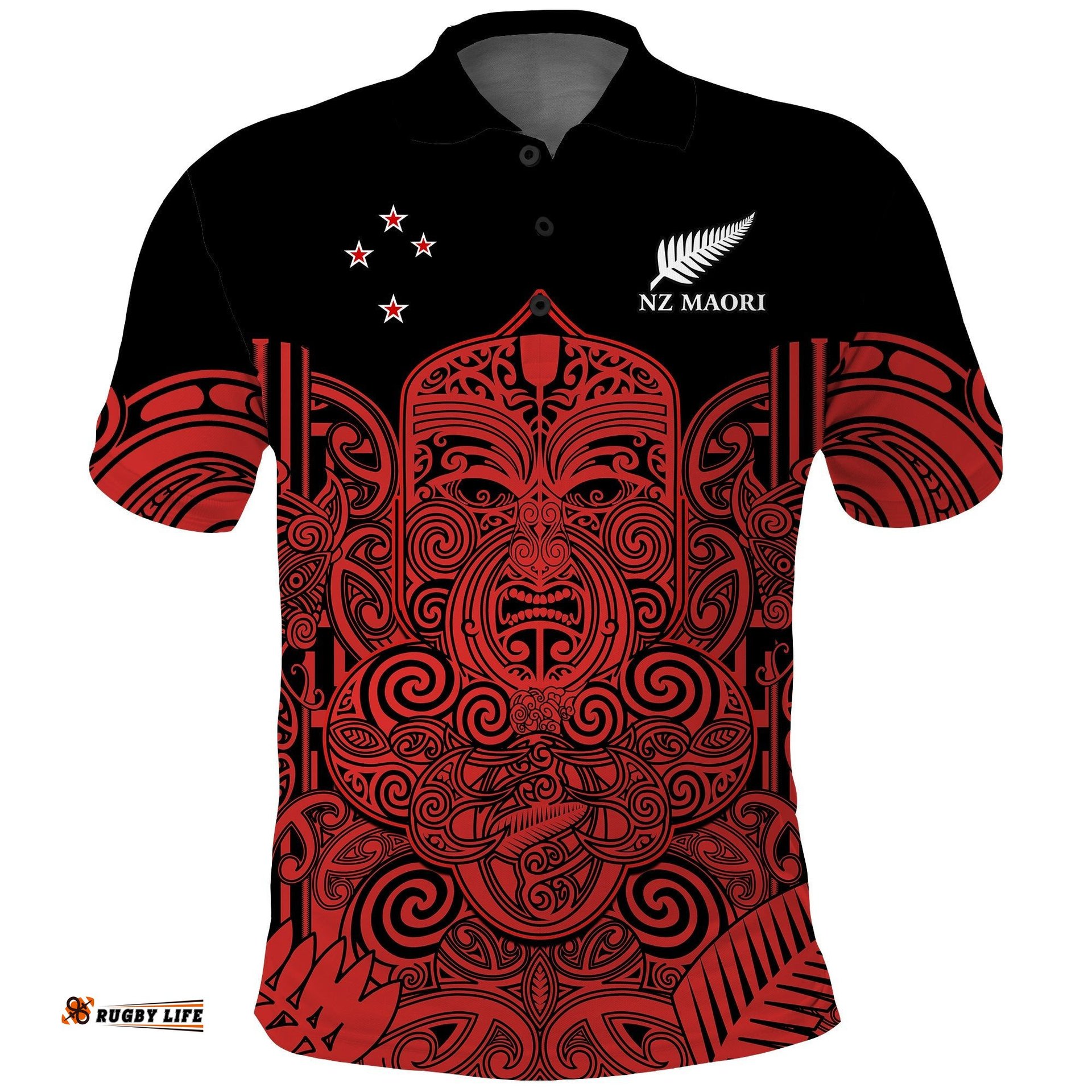 New Zealand Tiki Rugby Polo Shirt NZ Maori Koru Pattern Ver.03 Amazing Aussie