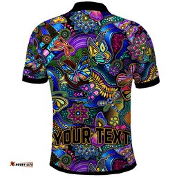 Custom Personalised Aussie Animal Aboriginal Art Polo Shirt Special Ver.02 Amazing Aussie