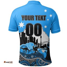 Custom Personalised And Number Happy Australia Day- Adelaide Strikers Polo Shirt Amazing Aussie