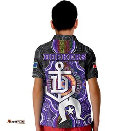 Dockers Football NAIDOC Week Polo Shirt Indigenous Amazing Aussie
