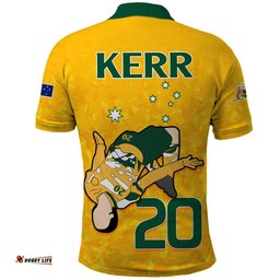 Sam Kerr Matildas Polo Shirt Australia Soccer Go World Cup 2023