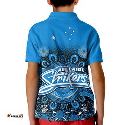 Adelaide Strikers Polo Shirt Aboriginal Sunshine Amazing Aussie