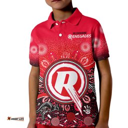 Melbourne Renegades Polo Shirt Cricket Aboriginal Amazing Aussie