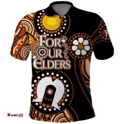 Personalised NAIDOC 2023 Polo Shirt Nothern Territory For Our Elders